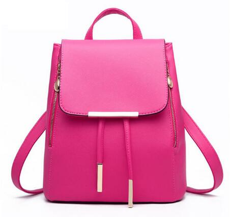 Women Backpack High Quality PU Leather Mochila Escolar School Bags For Teenagers Girls Top-handle Backpacks Herald Fashion Women Backpack High Quality PU Leather Mochila Escolar School Bags For Teenagers Girls Top-handle Backpacks Herald Fashion